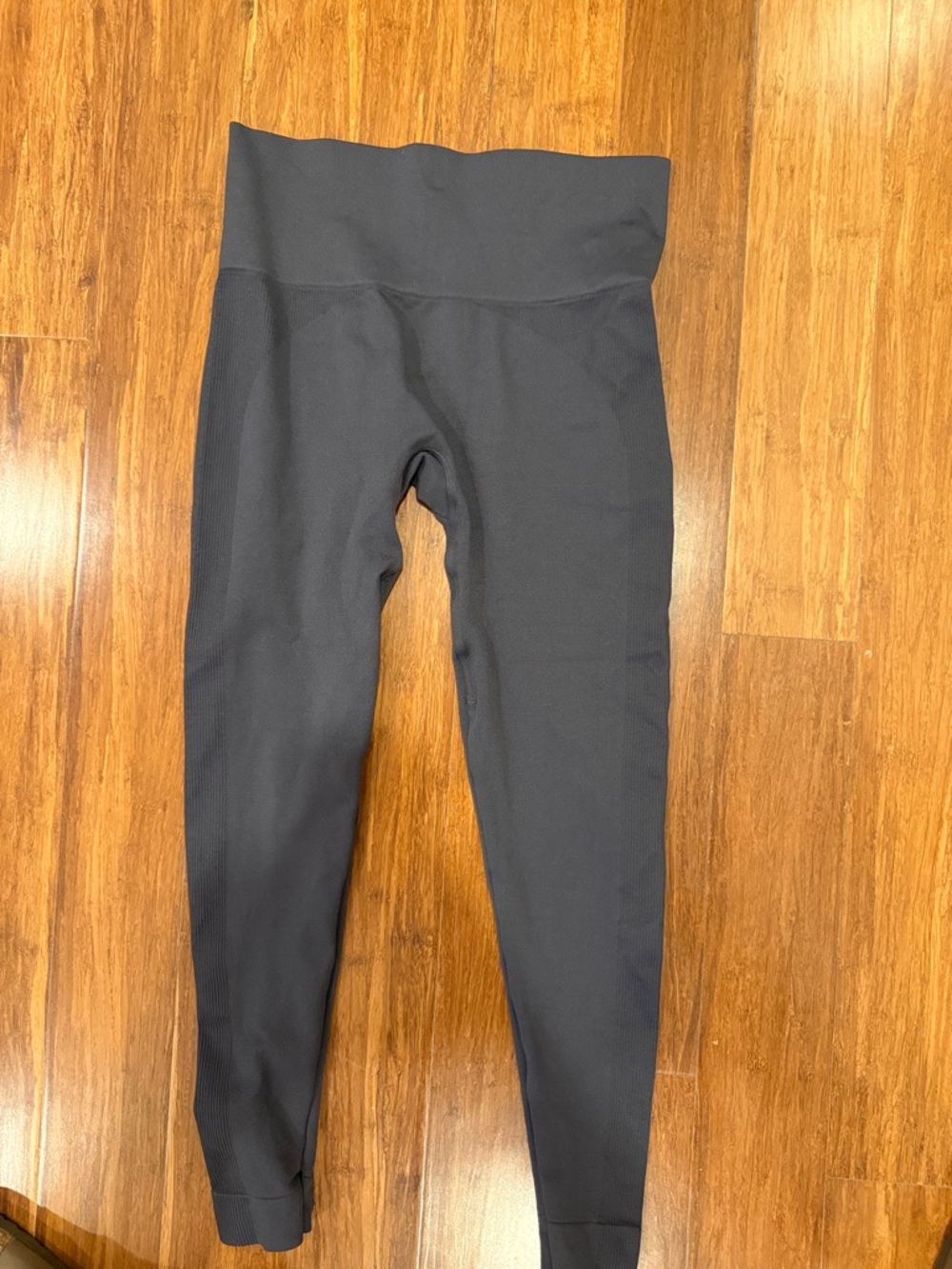 Kids High-Waist Black Leggings